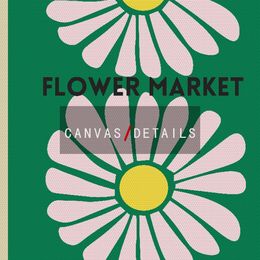Vintage Flower Market Poster Colorful Daisy Tulip Art Print Abstract Canvas Painting Modern Wall Picture Living Bedroom Decor