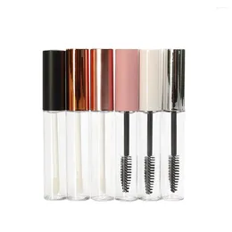 Storage Bottles 10ml Mascara Tubes 100 PCS Colourful Empty Lip Gloss Eyelash Bottle Cosmetic Packaging Container