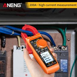 ANENG ST185 Multimeter 4000 Counts True RMS 200A Ammeter Voltage Tester Hz Capacitance NCV Ohm Diode Test Digital Clamp Meter