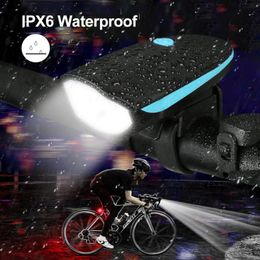 Bike light IPX6 Waterproof bicycle headlight 120 high DB bike Headlamp MTB road bike light USB rechargeable bicycle accessories