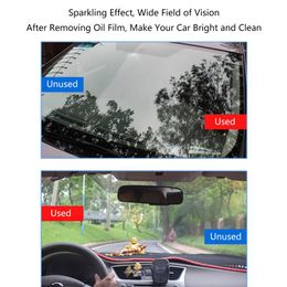 Auto Car Glass Polishing Degreaser Cleaner Oil Film Clean Polish Paste For Bathroom Window Glass Windshield Windscreen Detergent