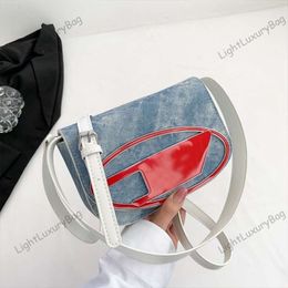 Hot Crossbody Bags Designer D Bag Purse Canvas Denim Bag Women Luxury Shoulder Bags Underarm Flap Dingdang Bag Fashion Handbag Lady Black Totes