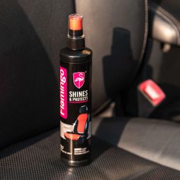 Flamingo F027 295ml Plastic Leather Restorer Quick Coat Liquid Wax For Car Interior Seat Renovator Cleaner Spray Accessories