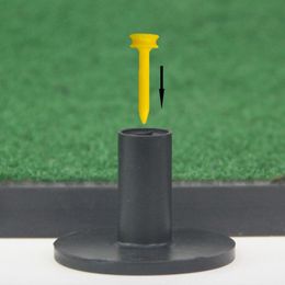 Useful Golf Ball Tee Firm Precise Serve Rubber Professional Sturdy Golf Holder