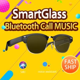 systems E20 Lens Upgrade Fashion Smart Glasses Bluetooth Call Music Game Audio Glasse Presbyopic Antiuv Eyewear for Siri Google Voice