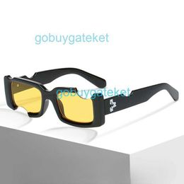 Personalised Gap Hole Sunglasses Offss the Hip-hop Trend Street