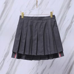 Skirts For Women 2024 Y2k Mini Skirt Summer Korean Fashion Clothes Kawaii Gothic Pleated Clothing Knit Casual Outdoor Sexy Dress