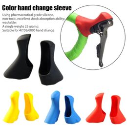 1 Pair Bike Brake Lever Covers For ST-6800/5800/4700 Shift Lever Cover Outdoor Bicycle Control Lever Bracket Hoods Cover I6K5