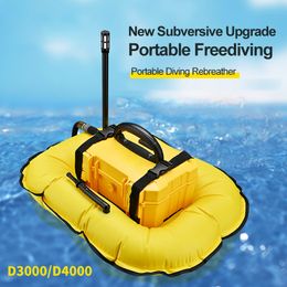 Portable Scuba Diving Equipment Underwater Rebreather Machine Deep Diving Cylinder Tank for Oxygen Fishing Equipment