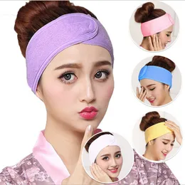 Women Adjustable Facial Headband Elastic Make Up Hair Band Head Wrap Spa Shower