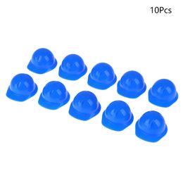 10Pcs Mini Doll Helmet 1:12 Dollhouse Miniature Safety Helmet Model Doll Decor Toy Doll House Accessories