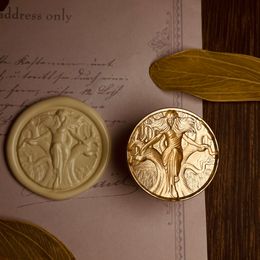 3D Embossed Cat/Angel/Flowers Wax Seal Relief Sealing Stamp Head For Scrapbooking Cards Envelopes Wedding Invitations Gift