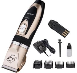 professional pet dog cat fur clipper hair cutter rabbit grooming low noise ceramic blade hair cut tool pet comb6115302