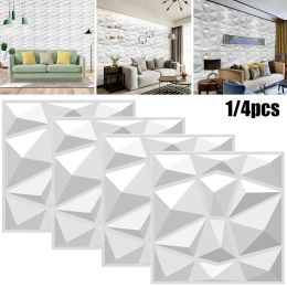 30x30cm 3D Wall Sticker Wall Panels Decorative Living Room Wallpaper Mural Waterproof 3D Wall Panel Mold Bathroom Kitchen