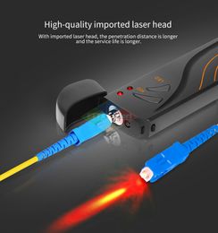 SGV015 Optical Fiber 15Km Red Pen Optical Fiber Fault Locator FTTH Fiber Optic Test USB charge LED lighting pen VFL