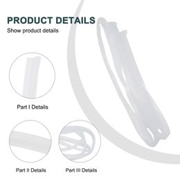 Various Sizes 6/8/10/12mm Seal Strip Screen Door Bathroom Shower Water Silicone H Shape Shower Silicone Rubber