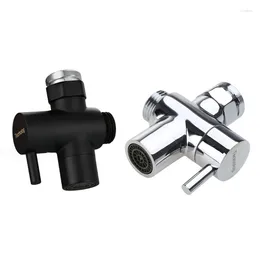 Kitchen Faucets Inside 22mm Outside 24mm Shower Hose Water Diversion Valve Faucet Separator Changeover One Inlet Two Outlet