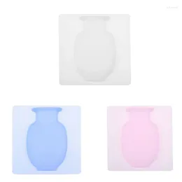Vases Diy Magic Wall Hang Vase Sticky Flower Bottle Rubber Silicone Floret Container