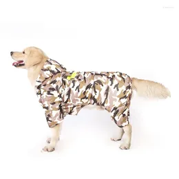 Dog Apparel Big Clothing Winter Large Clothes Jumpsuit Thicken Warm Pet Coat Jacket Samoyed Husky Labrador Golden Retriever Costume