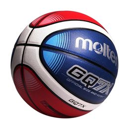 High Quality Official Size 7 Basketball GQ7X Competition Basketball Standard Ball Mens Womens Training Ball Team Basketball 240408