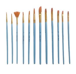 Painting Brush Oil Watercolour Paint Brushes Pen Nylon Hair brush pen for Gouache Acrylic Oil Paintbrush Art Painting Supplies