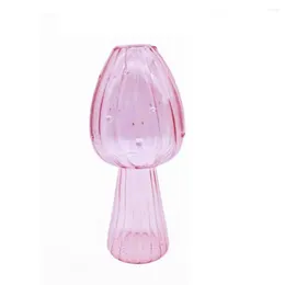 Vases Borosilicate Glass Vase Unique Mushroom Planter For Home Decoration Plant Propagation Station Adorable Women