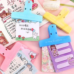 Multifunctional Magnetic Clips Clamp Paper Clips Binder Spring Clips for Memo Reminder Notes Photo Fridge School Office Supplies