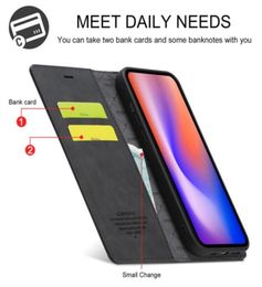 Top Quality Retro Magnetic Flip Leather Case Phone Case For iPhone 12 11 Pro Max Xr X Xs Max 7 8 6S Plus For Samsung S10 S20 Note 1909814