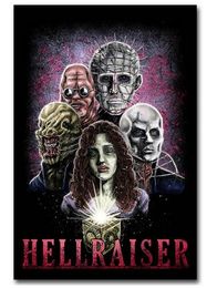Lot style Choose Classic Movie HELLRAISER Film Print Silk Poster for Your Home Wall Decor