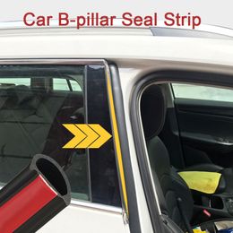 Car B Pillar Rubber Seal Strips Soundproofing Waterproof Sealing Sticker Car Door Sealing Strip Automobile Accessories