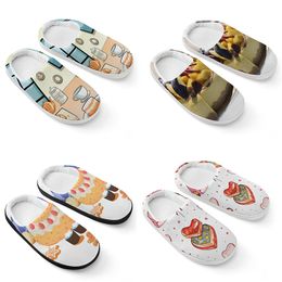 GAI men women outdoor womens designer sandals summer beach Colourful slides grey indoor slide fashion slipper size 36-45 A2-5