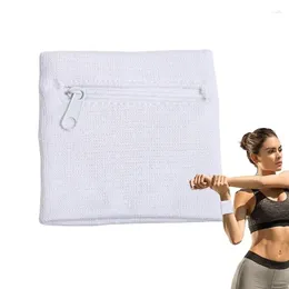 Wrist Support Zipper Wallet Guard Pouch For Fitness Sweatbands Wristband With Breathable Comfortable Brace