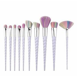 Makeup Brushes 10 Pcs The Fan Brush Tools Drop01234563011261 Drop Delivery Health Beauty Accessories Otzbi