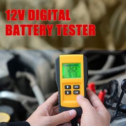 Automobile 12V digital battery battery resistance electric quantity and life tester analyzer AE300