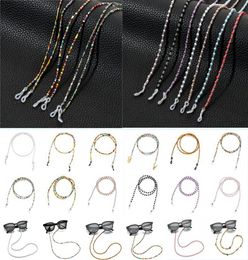 Face Mask Lanyard Strap Eyeglass Colourful Beads Chain Holder for Women Kids Comfortable Around The Neck Fashion Jewellery KimterX657564173