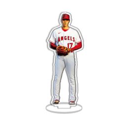 Shohei Otani Baseball Player Stand Model Figure Pitcher Acrylic Cosplay Anime Stands Desk Decor Accessories Fans Props Gifts