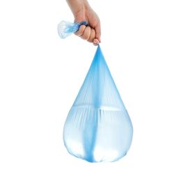 Kitchen Trash Bags Mini Flat Top Type Disposableb Garbage Bags for Car Table Trash Can Small Plastic Rubbish Bags