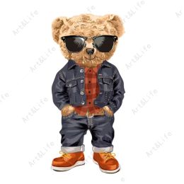 2023 New Metal Cutting Dies Cool Boy Cool Bear Stencils For Scrapbooking Album Making Paper Card Embossing Die Cut Knife Mould