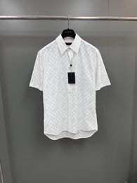 2024 summer new great mens designer luxury beautiful letter shirts - US SIZE shirts - high quality mens designer button short sleeve shirts