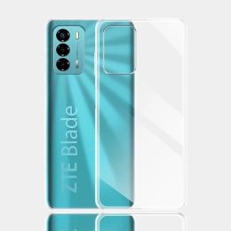 For ZTE Blade V40 Vita Case Silicone Soft Transparent Phone Case For Blade V40 Vita Clear Cover Funda For ZTE V40 Vita Coque