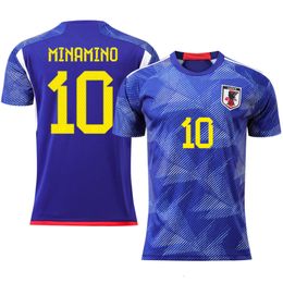 2022 Japanese Football World Cup Jersey Size 10 Nano Takashi 15 Kameda Dadi 16 Fuan Kenyang