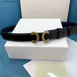 Belts Belt designer belt luxury belts for women designer Solid colour fashion letter design belt leather material Christmas gift size 95115cm 4 sty Y240419 61FH