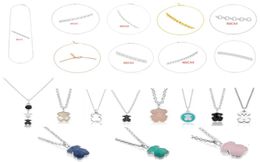 2022 New 925 Silver Cute Bear Pendant Necklace Fashion Classic Girls Jewellery Manufacturer Original Jewellery Gift Spot Whole19309588210679