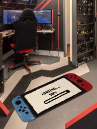 3D Game Controller Rug Kids Play Crawl Area Non-slip Floor Mat Thick Gamepad Carpet for Living Room Decor Gamer Gift for Boy
