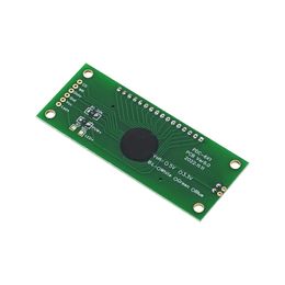 LCD Module 2.4 inch 6-Digit 7 Segment LCD Display Module HT1621 LCD Driver IC with Decimal Point White Backlight Green Colour