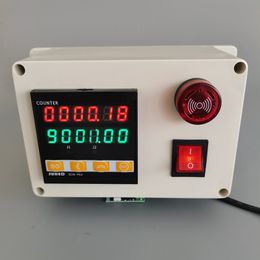 SCN-P62 Electronic Digital Metre Counter Rolling Wheel 12V/24V/220V Length Measurement Test Equipment Automatic Coder