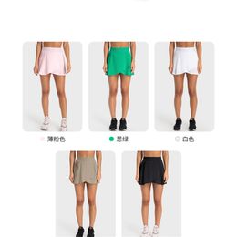 Women's Activewear Skirt Fitness Short Skirt Athletic Casual Split Tennis Skirt Yoga Skirt Breathable Gym Quick Dry Clothes