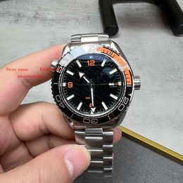 Crystal Hinery Men's Sapphire 904L VS Meters SUPERCLONE Watch Designers 600 Watch Diving 45.5Mm 43.5Mm Ceramics Automatic 8900 Titanium 127 Omeges