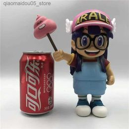 Action Toy Figures Transformation toys Robots 20cm cartoon Dr. Slump Arale and Faeces PVC action diagram model toy