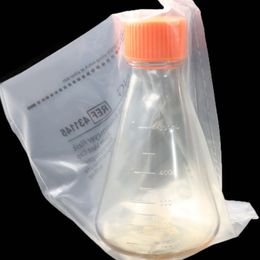 25/50pcs Corning Cell Culture Flask 125/250/500/1000ml Triangular Flask Breathable Cap Laboratory Sterile Flask Polycarbonate